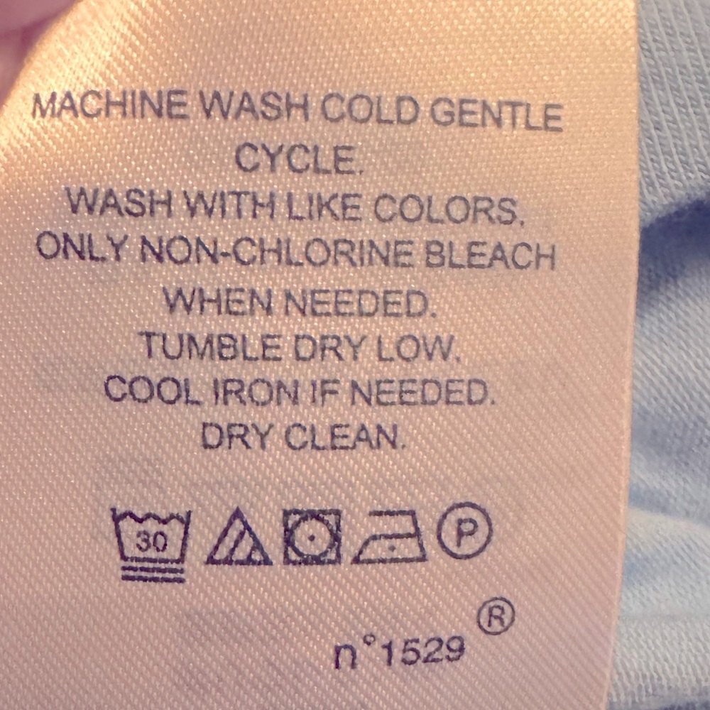 Polo Ralph Lauren Men’s Light blue sleep shirt‎ Size L - Picture 5 of 6